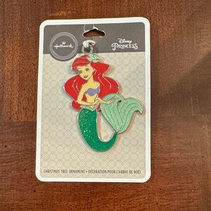 Hallmark Disney Princess Ariel The Little Mermaid Metal Christmas Ornament New